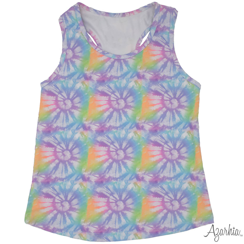 AZARHIA LAVENDER BURST RACER BACK TANK