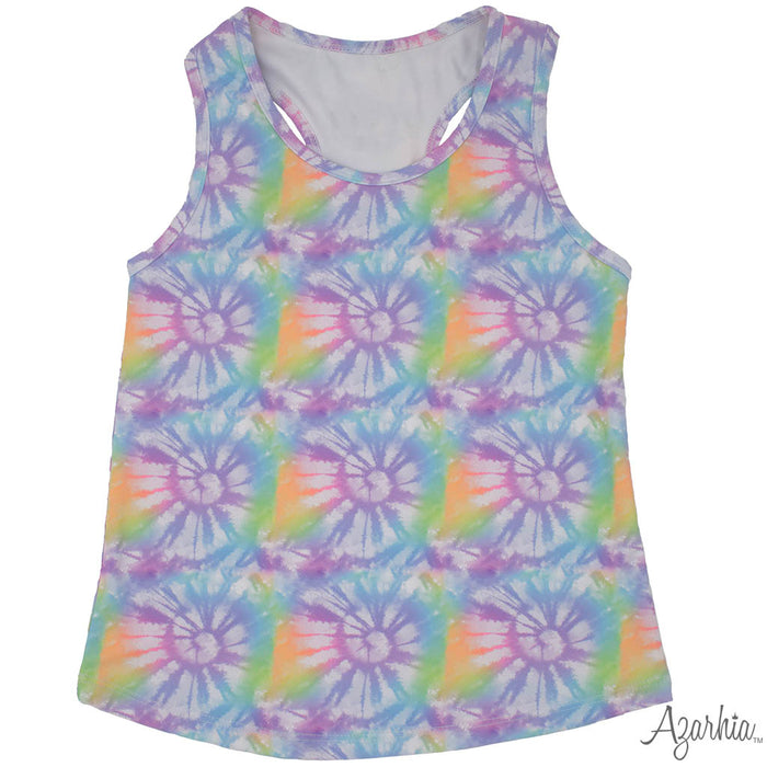 AZARHIA LAVENDER BURST RACER BACK TANK