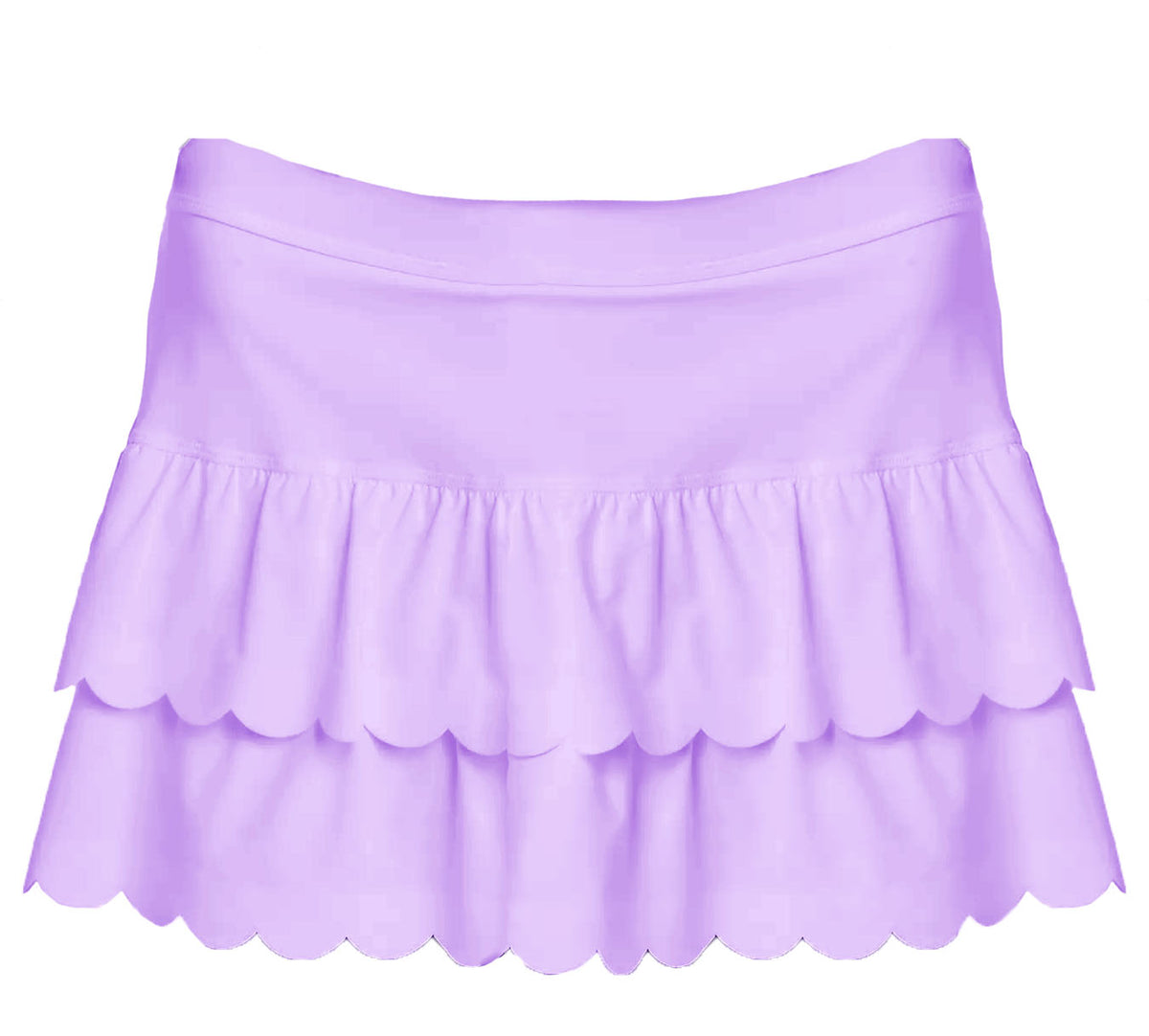 AZARHIA SCALLOPED SKORT IN LAVENDER