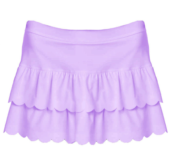 AZARHIA SCALLOPED SKORT IN LAVENDER