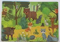 FOREST ANIMALS PUZZLE BOARD BOOK