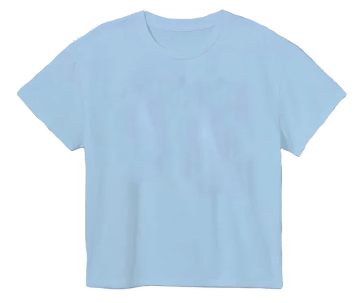 AZARHIA BOXY T IN LIGHT BLUE