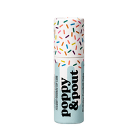 POPPY & POUT BIRTHDAY CONFETTI CAKE LIP BALM BLUE