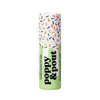 POPPY & POUT BIRTHDAY CONFETTI CAKE LIP BALM GREEN