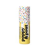 POPPY & POUT BIRTHDAY CONFETTI CAKE LIP BALM YELLOW