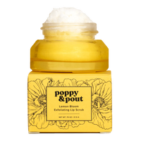 POPPY & POUT LIP SCRUB LEMON BLOOM