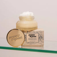 POPPY & POUT LIP SCRUB MARSHMELLOW CREME