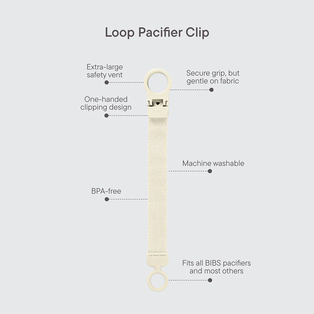 Pacifer Clip Loop Blush
