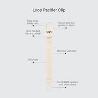 Pacifer Clip Loop Bubblegum