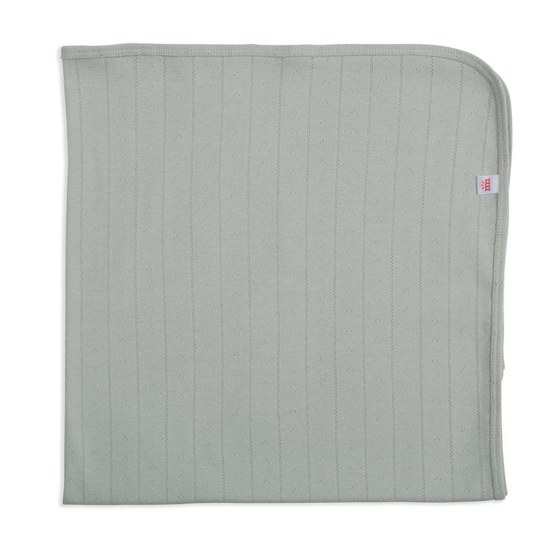 MAGNETIC ME LOVE LINES SEAGRASS ORGANIC COTTON BLANKET