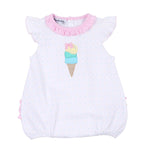 MAGNOLIA BABY WHAT'S THE SCOOP! RUFFLE FLUTTER BUBBLE