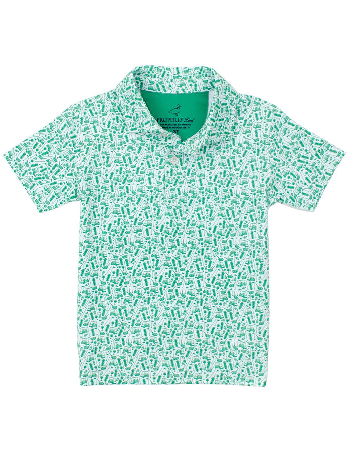 BOYS RANGE POLO BACK NINE