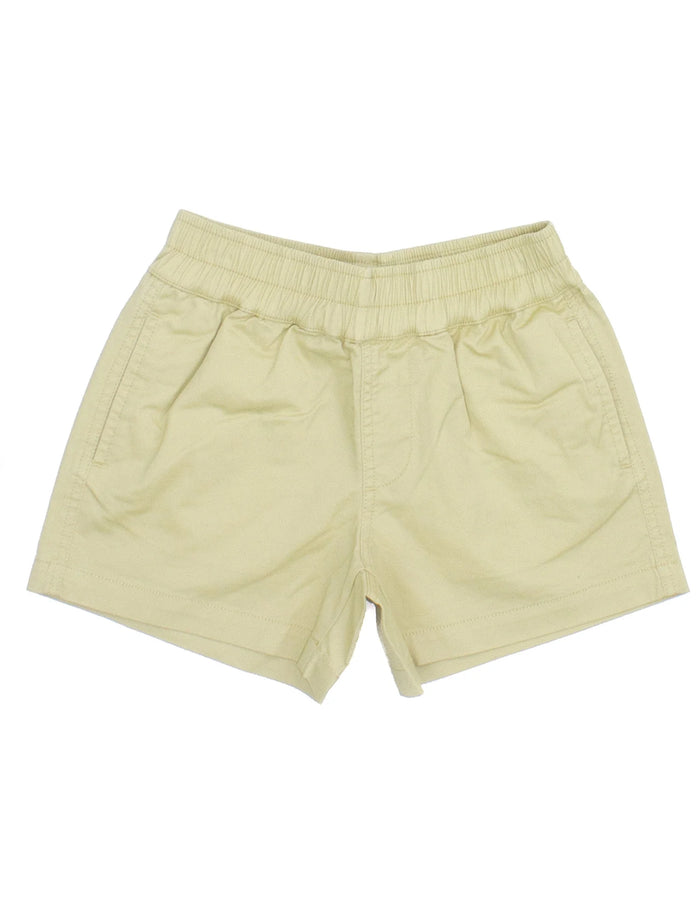 PROPERLY TIED BOYS SUN SHORT KHAKI