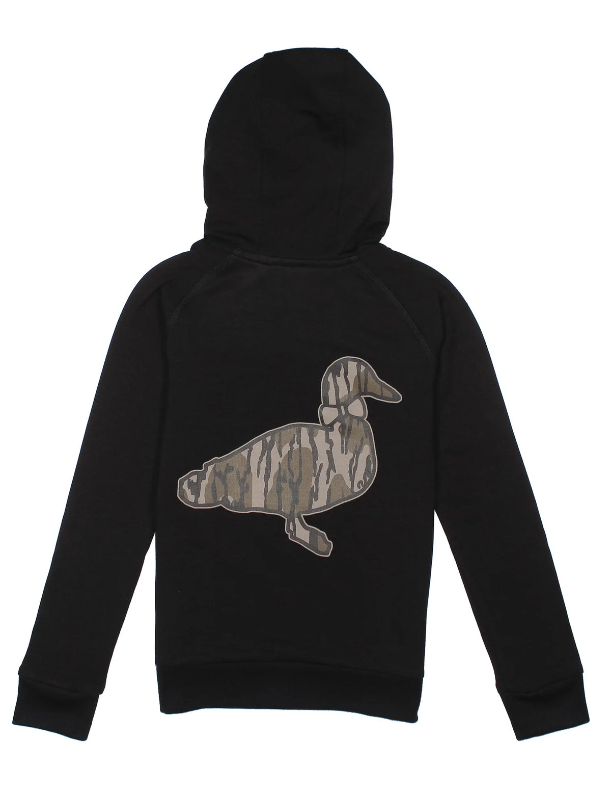 Boys Element Logo hoodie Mossy Oak Bottomland Black