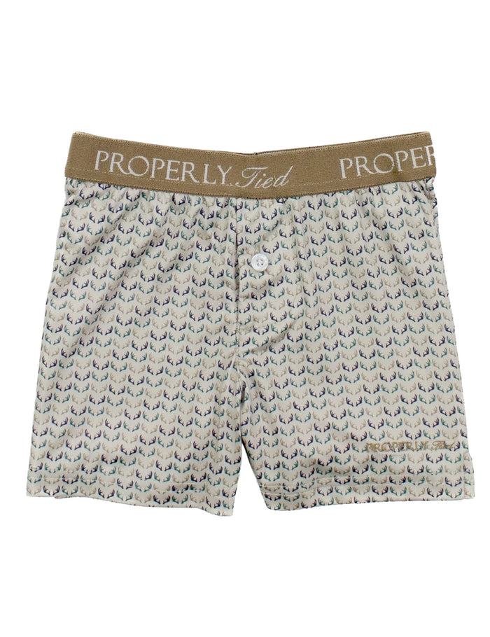 PROPERLY TIED BOYS INLET BOXER ANTLER