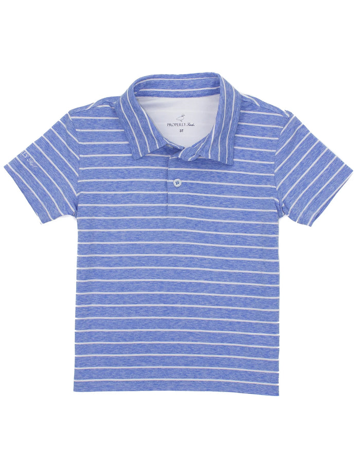 PROPERLY TIED BOYS STARBOARD POLO OCEAN