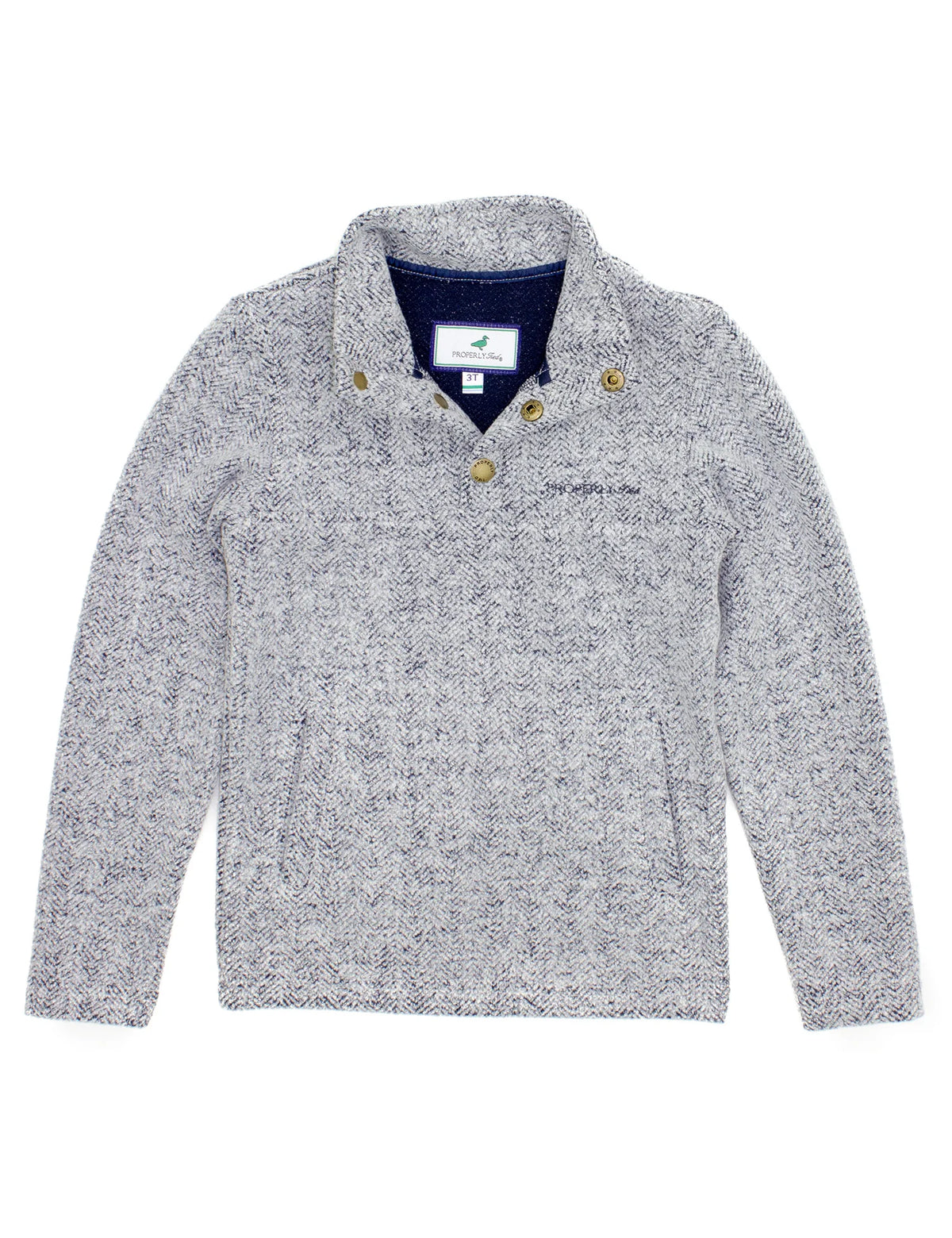 Boys Upland Pullover Navy
