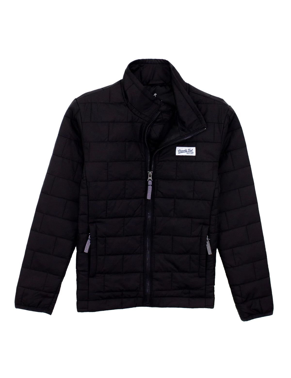 PROPERLY TIED LD BOYS LITE FLIGHT JACKET OBSIDIAN