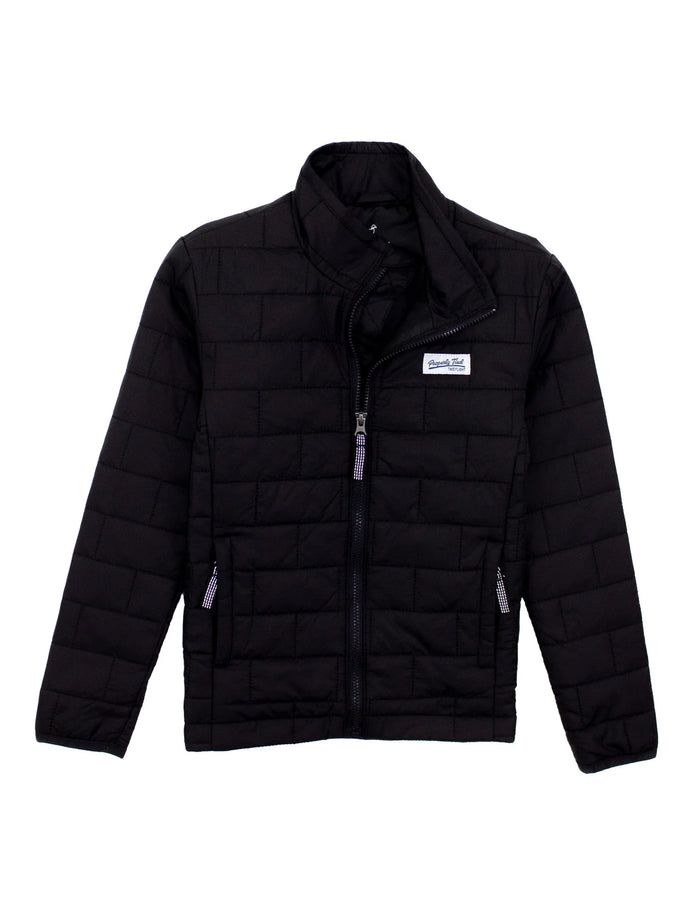 PROPERLY TIED LD BOYS LITE FLIGHT JACKET OBSIDIAN