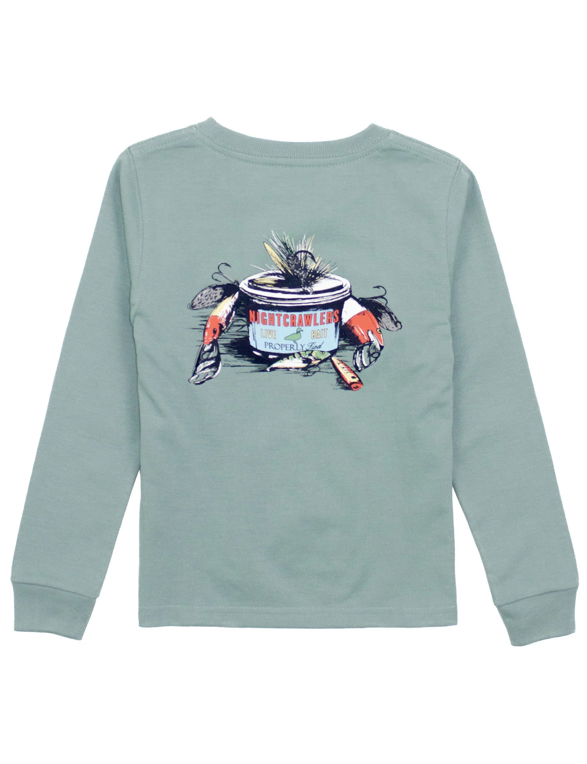PROPERLY TIED LD BOYS BAIT AND TACKLE LS FOG