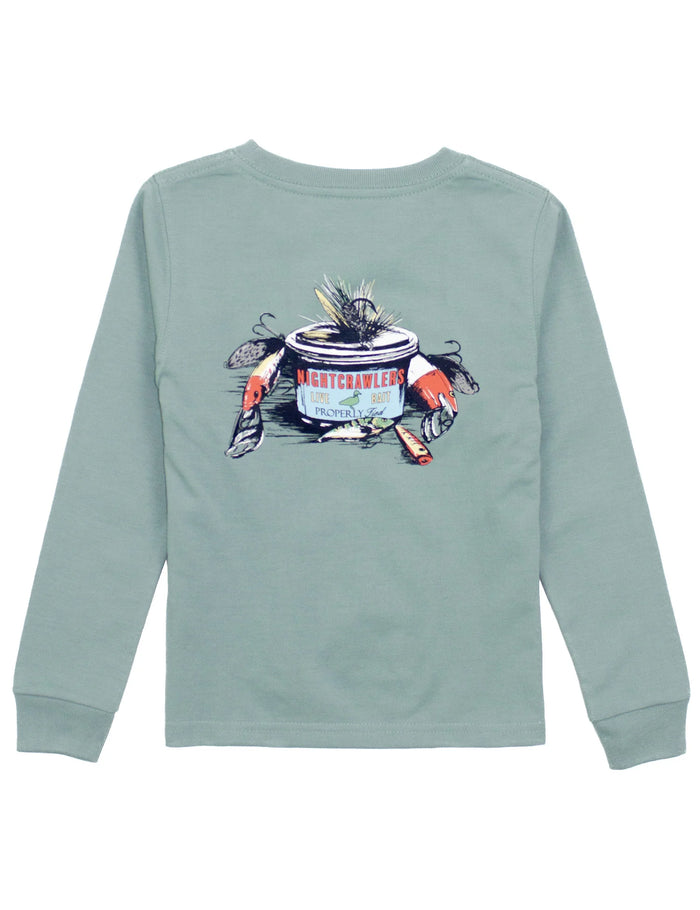 PROPERLY TIED LD BOYS BAIT AND TACKLE LS FOG