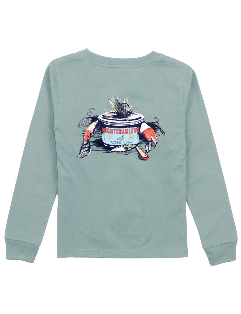 PROPERLY TIED LD BOYS BAIT AND TACKLE LS FOG