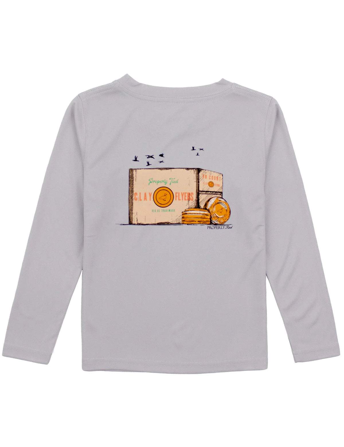 PROPERLY TIED LD BOYS PERFORMANCE TEE CLAY DAY