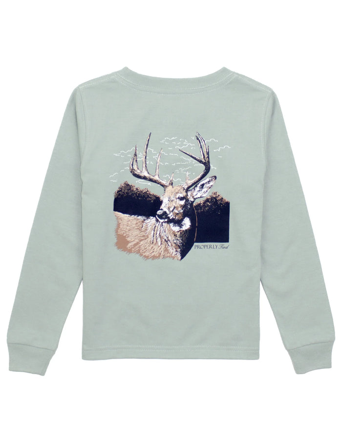 PROPERLY TIED LD BOYS BUCK LS SAGE