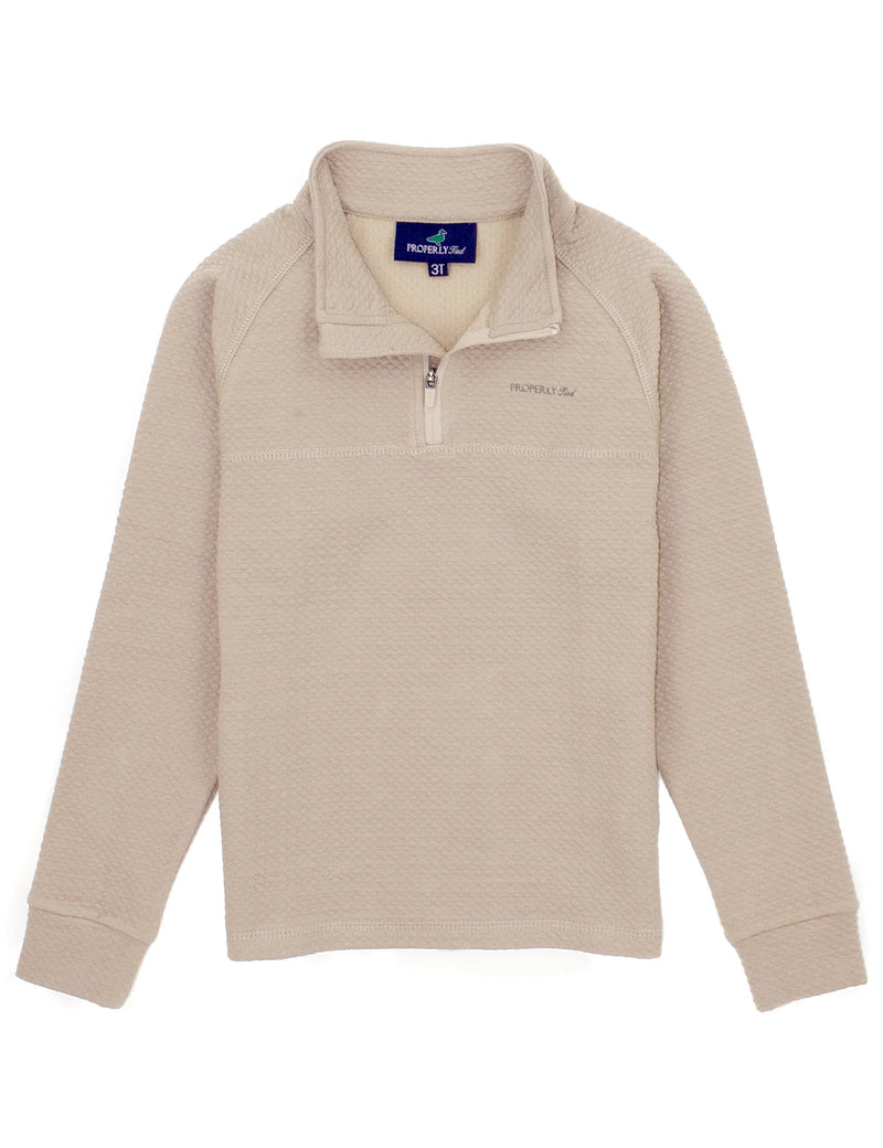 PROPERLY TIED BOYS PALMETTO PULLOVER CANVAS