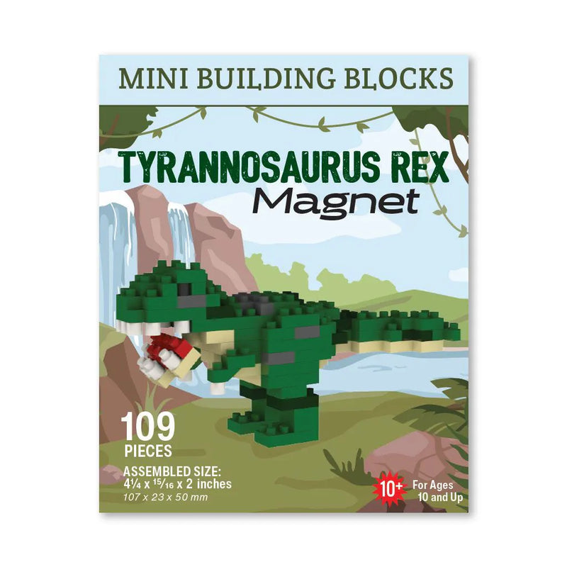 MINI BLOCK MAGNET T-REX