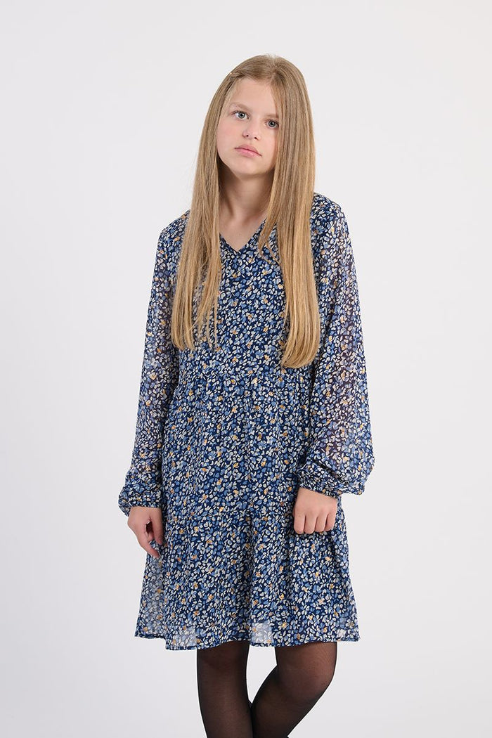 MOLLY BRACKEN GIRLS  BLUE NORA DRESS
