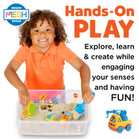 SENSORY BIN CONSTRUCTION ZONE