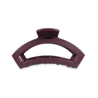 TELETIES OPEN BURGUNDY BLISS MEDIUM HAIR CLIP