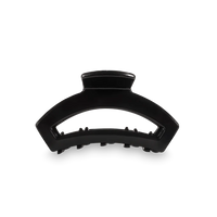 TELETIES OPEN JET BLACK TINY HAIR CLIP
