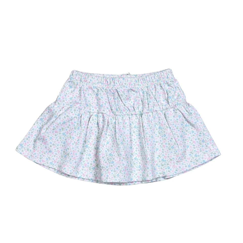 BABY LOREN MINI FLORAL PIMA SKORT