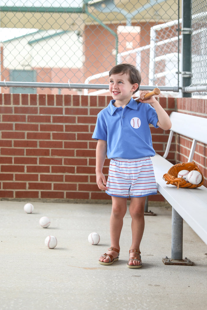 PLAY BALL POLO SHORT SET