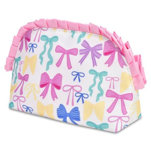 ISCREAM PRETTY BOWS OVAL COSMETIC BAG