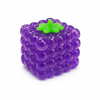 Top Trenz Super Duper Sugar Squisher Plush Fruit Cubes