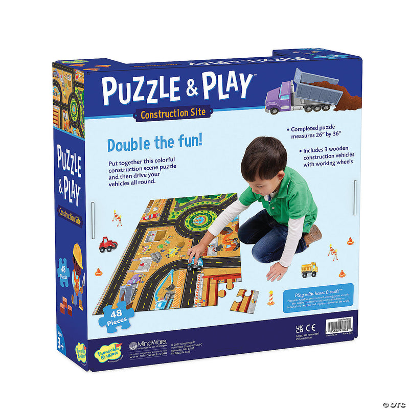 PUZZLE AND PLAY CONSTRUCTION SITE