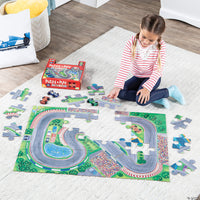 PUZZLE AND PLAY RACECAR