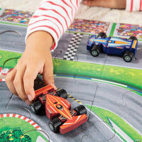 PUZZLE AND PLAY RACECAR