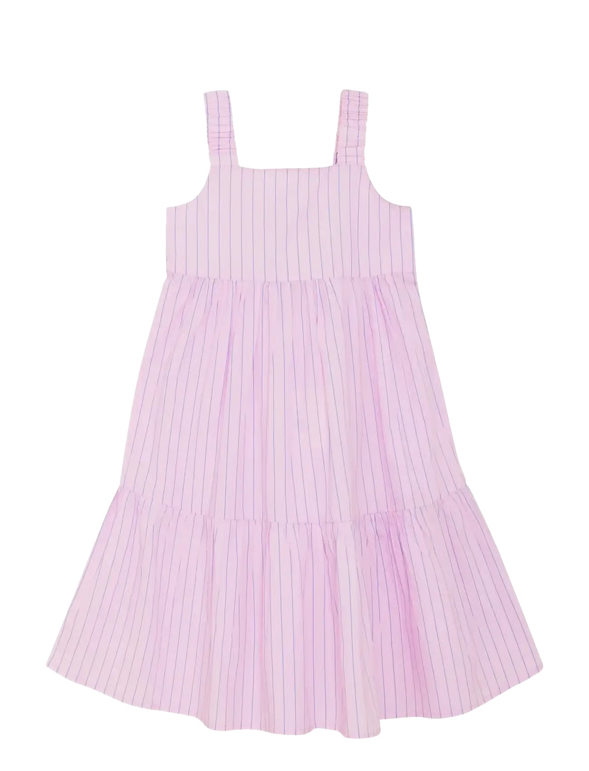 POPLIN DRESS ROSE PINK