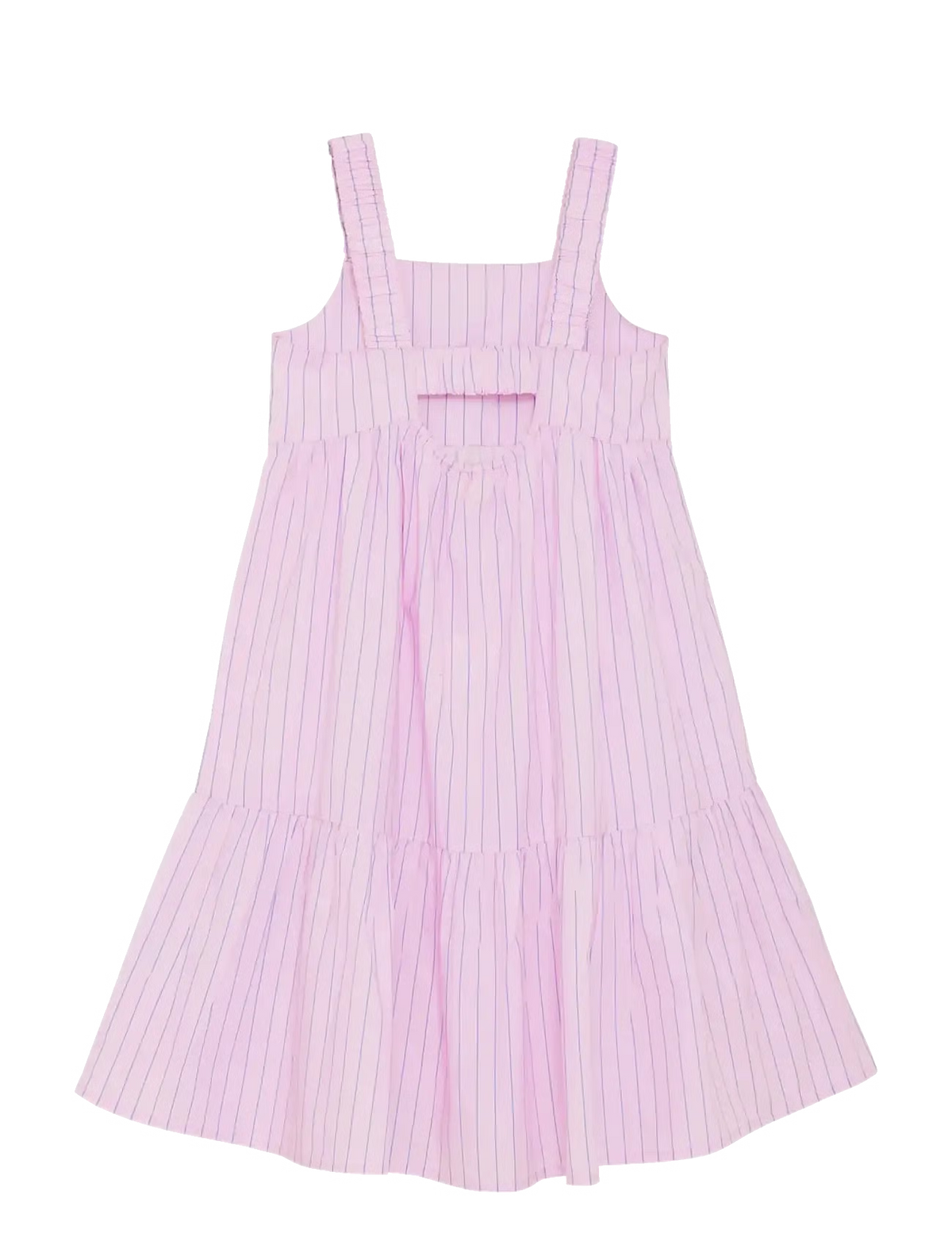 POPLIN DRESS ROSE PINK