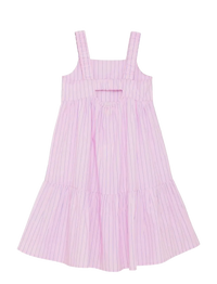 POPLIN DRESS ROSE PINK