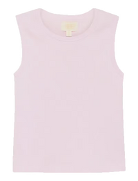ROSE PINK RIB TANK
