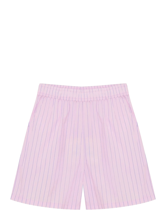 ROSE PINK POPLIN SHORTS