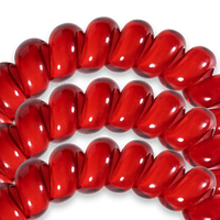 TELETIES SCARLET RED SMALL HAIR TIES