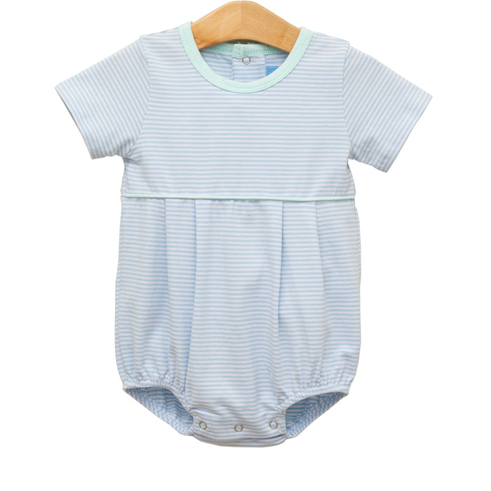 TROTTER STREET BENTLY BUBBLE LIGHT BLUE STRIPE/MINT