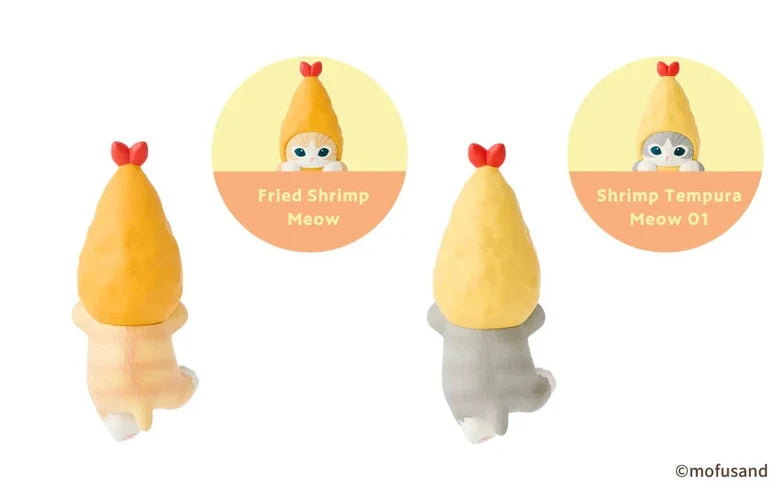 Dreams Hippers Mofusand Shrimp Meow Blind Box