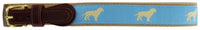 BELT GOLDEN DOG LIGHT BLUE
